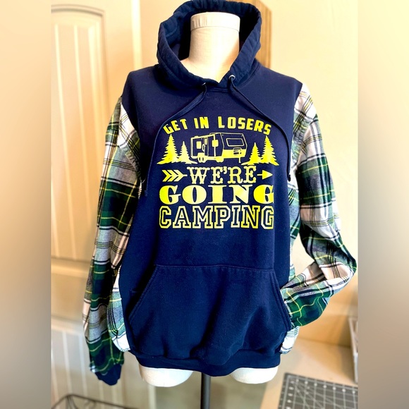 One of a kind My Tribe camping hoodie - Picture 1 of 2